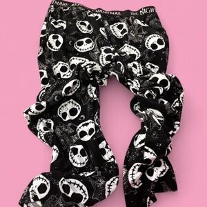 Black and White Nightmare Before Christmas Pajama Pants